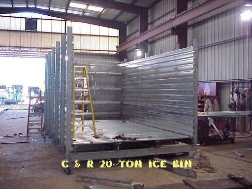 20 Ton Ice Bin