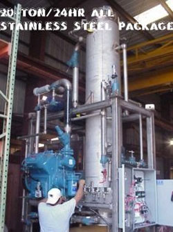 20 Ton / 24 Hour All Stainless Steel Package